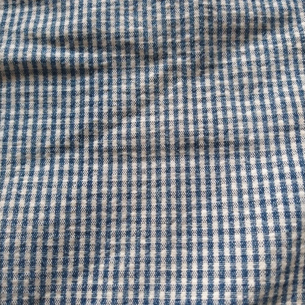 Talbots High Rise Blue and White checkered cotton shorts‎ 5
